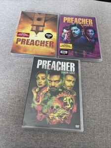 Preacher Complete DVD Series Season 1-3 (DVD 11-disc set, 2018) New Sealed - Imagen 1 de 5