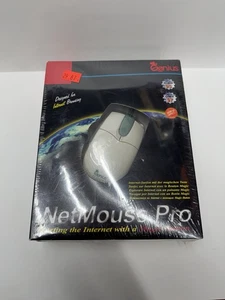 Vintage Genius NetMouse Pro PS/2 Mouse w/ 3.5" Floppy & Original Box NOS - Picture 1 of 3