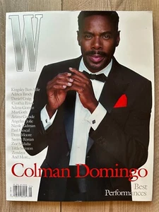 2025 W Magazine COLMAN DOMINGO Best Performances SELENA GOMEZ Ariana Grande MIA - Picture 1 of 1
