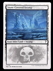 Palude innevata - Mystery Booster 2 - MB2 NM NP MTG bordo bianco - Foto 1 di 2
