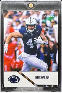 Tyler Warren Rookie White Parallel 2024 ONIT Penn State Nittany Lions Colts #P-6 - Photo 1/2