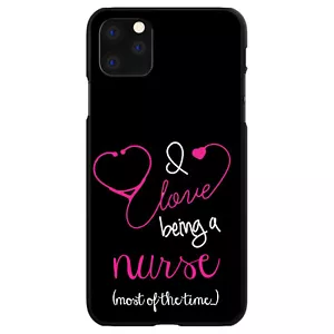 Hard Case Hülle für iPhone / Samsung Galaxy Love Being A Nurse Most of Time - Bild 1 von 39