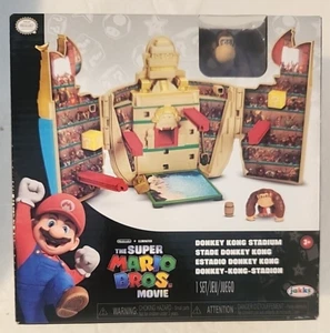 The Super Mario Bros Movie Donkey Kong Stadium Playset Interactive Pieces NEW - Picture 1 of 3