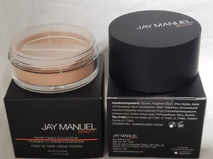 2 in Lot Jay Manuel Beauty Powder to Cream Foundation MEDIUM FILTER 1 Sealed NIB - Picture 1 of 2