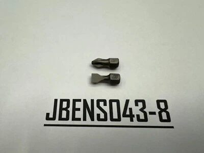 Herramientas a Presión NUEVO 2 piezas 1/4" Hexagonal Phillips y Cabeza Plana Stubby Juego de Brocas de Bajo Perfil Foto 1 de 4