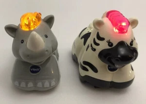 VTech Go Go Smart Tiere Wildtiere 2er Pack Nashorn Zebra Zootiere getestet - Bild 1 von 9