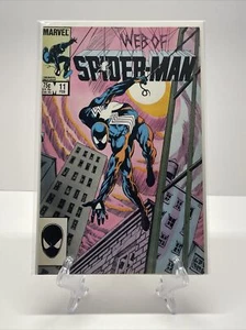 WEB OF SPIDER-MAN 11 BOB MCLEOD COPERTINA MARVEL COMICS 1986 - Foto 1 di 11