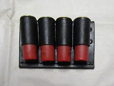 HANDMADE-CHM Cartridge Belt Slide for 12 Gauge Shotshells, 4 Shell Capacity