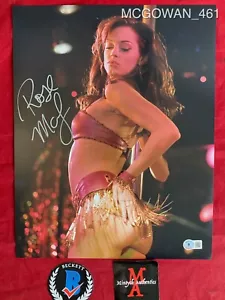 Foto autografata Rose Mcgowan firmata 11x14 Planet Terror Beckett COA - Foto 1 di 3