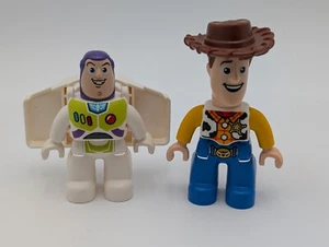 Lote de figuras Lego Duplo Toy Story Woody Buzz Lightyear - Imagen 1 de 6