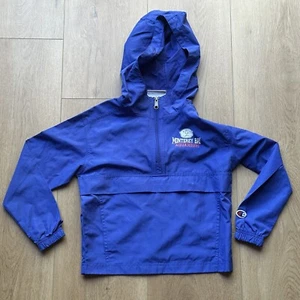 Champion Monterey Bay Aquarium Children's Windbreaker Youth XS Otter Blue - Picture 1 of 4