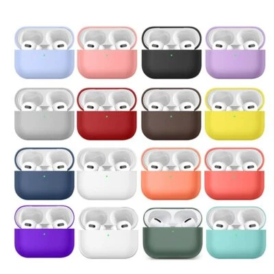 VENTURA Airpods Pro 1/2 Schutzhülle Case Silikon Hülle Cover Airpod Kopfhörer
