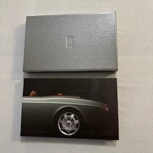 Rolls Royce 100EX Convertible Concept Car Press Kit Photo CD Hardbound German - Picture 1 of 24