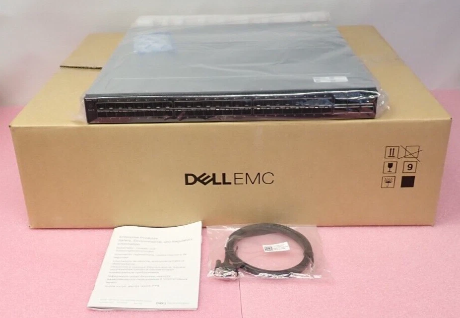 NEW Dell PowerSwitch S5148F-ON RA 48x 25Gb SFP28 6x 100Gb QSFP28 L3 Switch OPX - Image 1 of 4