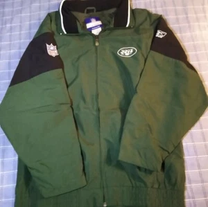 New York Jets Reebok On Field Team Apparel Full Zip Jacket SizeYouth Large.14-16 - Picture 1 of 12