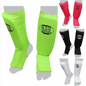 BAY-BLACK MTC Spann-Schienbeinschutz Schienbein-Spannschutz Rist Ristpolster neu - Bild 1 von 10