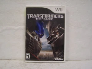 Transformers The Game Robot Movie Kinderspiel Nintendo Wii 2007 ohne Anleitung - Bild 1 von 3
