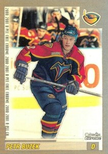 2000-01 Topps Chrome OPC Refractors #123 Petr Buzek