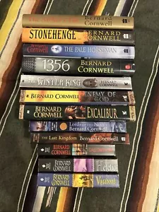 Lot of 12 Bernard Cornwell HC & PB Books ALL 1st edition War Military Combat - Picture 1 of 24