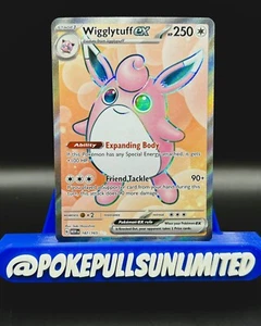 Wigglytuff ex - 187/165 - Ultra Rare NM-Mint Pokemon 151 FULL ART - Picture 1 of 2