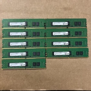 (LOT OF 9) Micron MTA9ASF51272PZ-2G1A2HK 4GB 1RX8 PC4-2133P-RD0-10 - Picture 1 of 2
