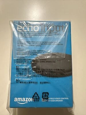 Echo Input Amazon Voice Control Speakers Bring Alexa Right To Your Speaker Black - Image 1 of 4