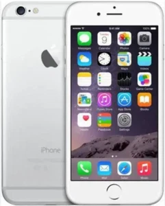 Apple iPhone 6 - 16GB - Silver FOR PARTS No Power Shattered Screen - Afbeelding 1 van 1