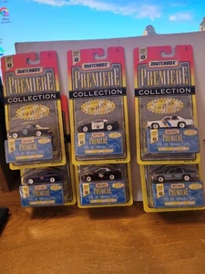 Matchbox 1997 premiere collection services 8 police set of 6 - Picture 1 of 4