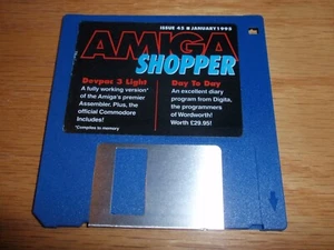 Amiga Shopper Issue 45 January 1995 Cover Disk 3.5" Floppy for Commodore Amiga - Picture 1 of 4