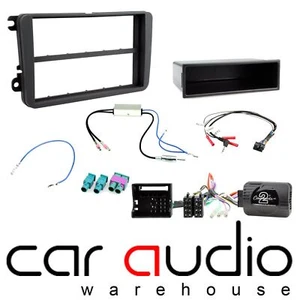 Connects2 CTKVW04 Car Stereo S/Din Fascia Facia & Steering Wheel Interface Kit - Picture 1 of 1