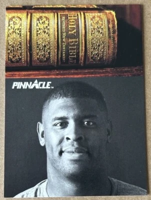 REGGIE WHITE HOF 1991 PINNACLE SIDELINE PRO CARD #408 NM-MT Condition - Image 1 of 2