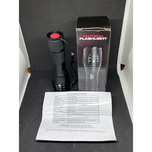 Tactical LED Flashlight - 5 Modes 800 Lumens Light Weight Aluminum Shook Proof - Picture 1 of 4