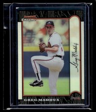1999 Bowman Chrome Refractor #10 Greg Maddux Braves HOF