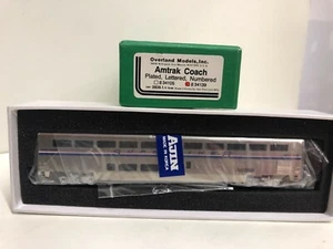 Overland Models Amtrak Coach Brass N scale - Picture 1 of 4