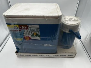 VINTAGE Legend 24 IGLOO Cooler Ice Chest Blue 1988 - Picture 1 of 9