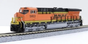 BS KATO N Scale 176-8953 GE ES44AC BNSF #5953 Locomotive Model Railway Train - Picture 1 of 2