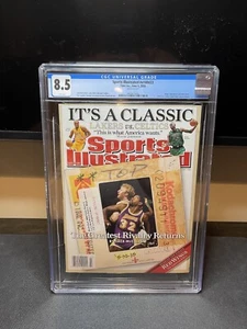 CGC 8.5 NEWSSTAND EDITION Sports Illustrated-Larry Bird,Magic Johnson-6/9/2008 - Picture 1 of 1