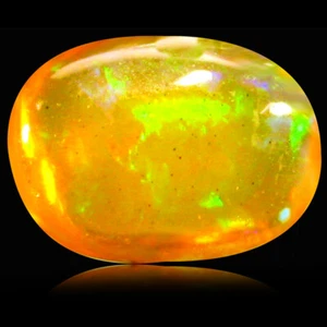 0.84 ct Topnotch AAA Fancy Cabochon Shape (8 x 6 mm) Orange Orange Fire Opal - Picture 1 of 1
