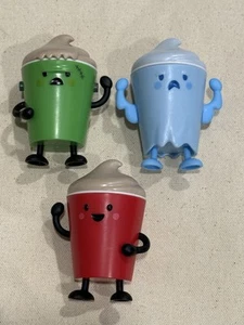 Wendy’s Frosty Frights Kids Meal Toy Lot Of 3 Halloween Figures - Picture 1 of 2