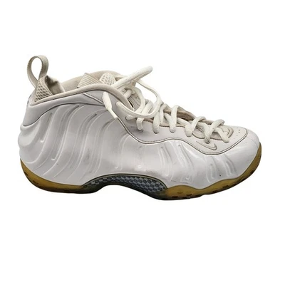 Nike Air Foamposite One White Mens Basketball Shoes Sneakers Size 9.5 - Image 1 of 4