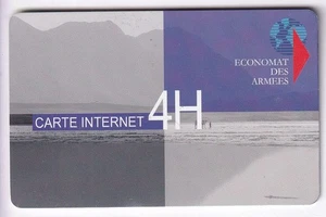 ARMEE ARMY TELECARTE / PHONECARD .. FRANCE 4H00 SONEMA WEB MER MONTAGNE +N° - Picture 1 of 2