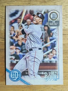 2018 Topps Gypsy Queen #229 Justin Bour - Picture 1 of 2