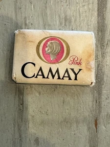 Sammlerstück Vintage Werbung Pink Camay Seife Reisegröße Seife - Bild 1 von 8