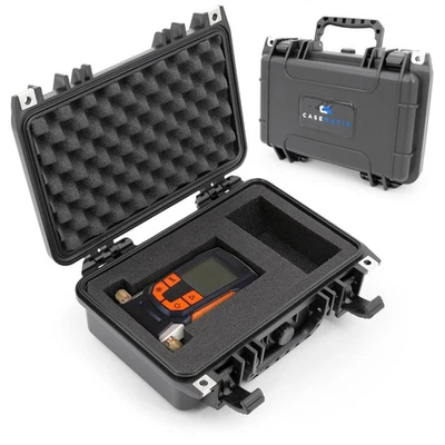 CASEMATIX Waterproof Case for Testo 552 Digital Vacuum Gauge Micron Meter - image 1 of 4