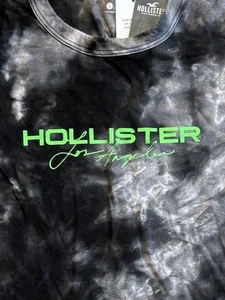 Hollister Los Angeles T-Shirt Medium Tie Dye Tee Short Sleeve - Picture 1 of 8