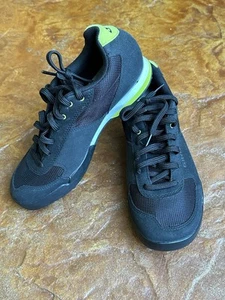 Giro Petra VR Womens Cycling Shoes Black Wild Lime Size 8.5 US - Picture 1 of 9