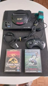 CONSOLE SEGA MEGADRIVE 1 PAL D ASIAN 1601-15 USATA COMPLETA CON SCART E 2 GIOCHI - Imagen 1 de 18