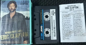 Eric Clapton / Cassette album / rare / Rock / Lyrics / - Picture 1 of 12