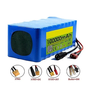 36V 10S4P 100000mAh Electric Scooter Bicycle Battery Pack NEW - Picture 1 of 20