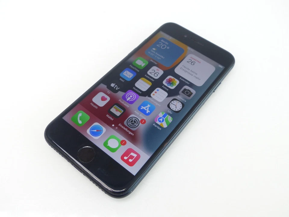 Apple iPhone 7 32GB schwarz (Ohne Simlock) A1778 gebraucht #C 1 - Bild 1 von 4